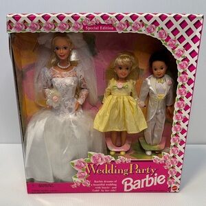 🩷⛪️ NIB. Barbie Wedding Party Deluxe Special Edition 1994